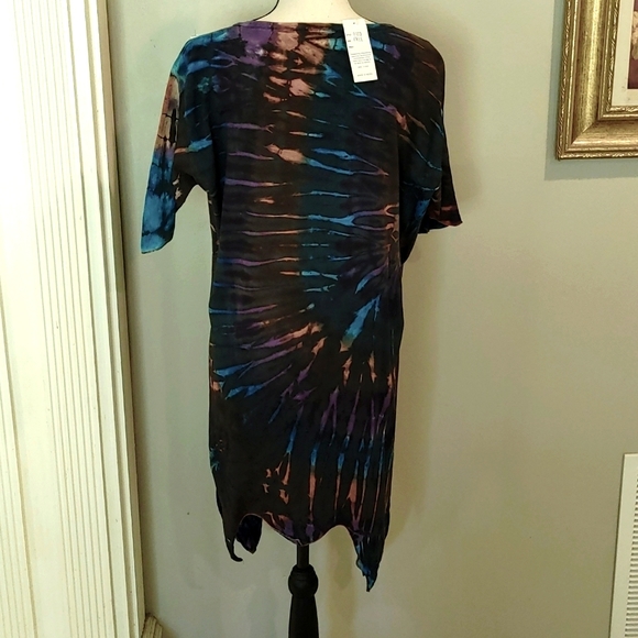 Tye Dye Beach Dress - Picture 2 of 3